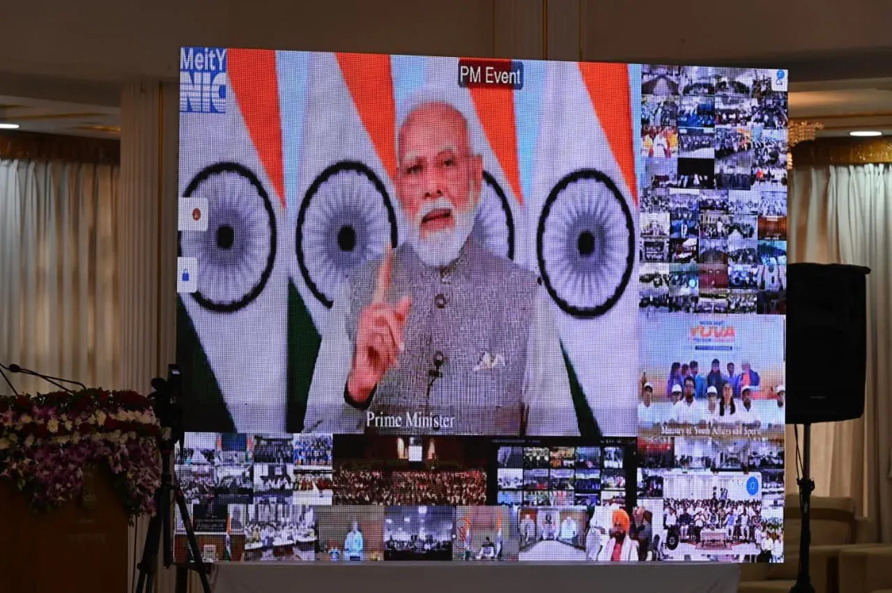 CM Sai joins PM Modi's drug-free youth campaign launch