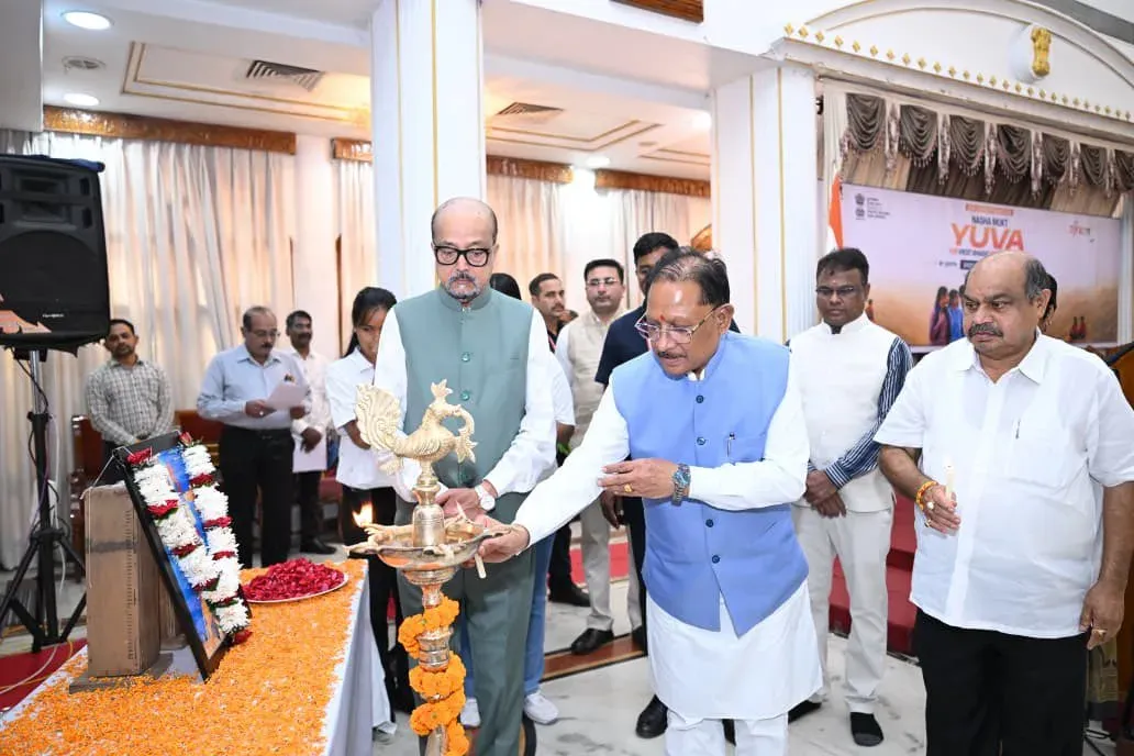 CM Sai Launches 100-Week Anti-Drug Campaign in Chhattisgarh