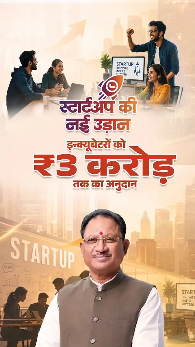 CM Sai Launches Chhattisgarh Startup Policy 2025-30