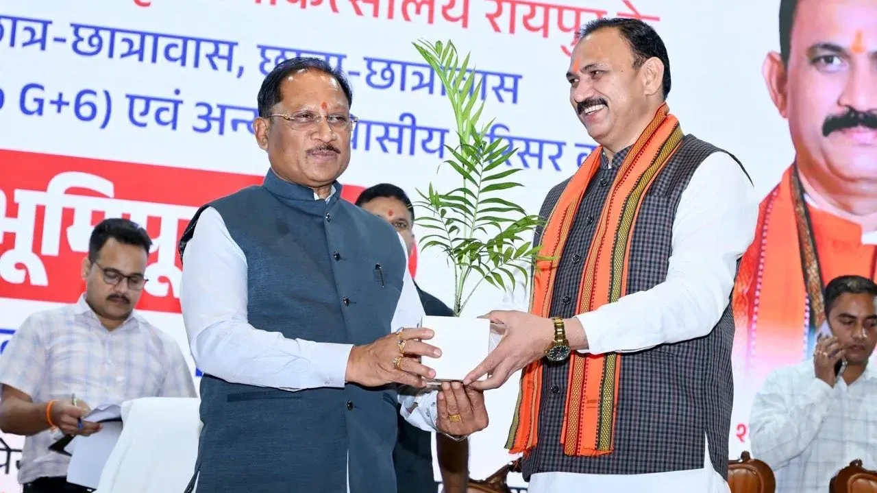 CM Sai Lays Foundation for Rs 103 Cr Cancer Block in Raipur