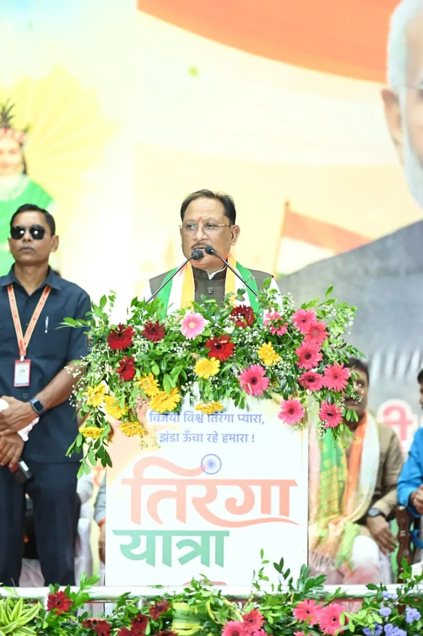 CM Sai Leads Tiranga Yatra in Raipur Ahead of Independence Day