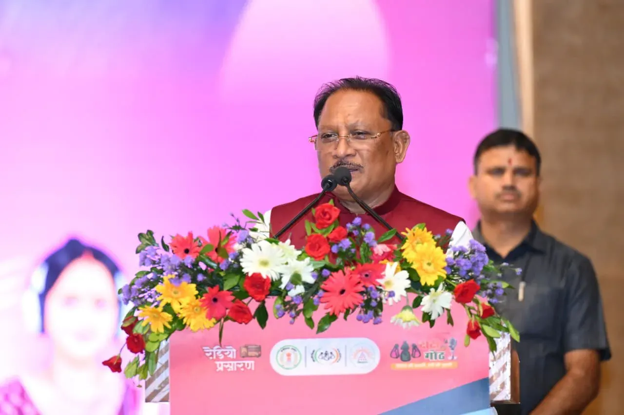 CM Sai Marks One Year of 'Didi Ke Goth' at Raipur Event