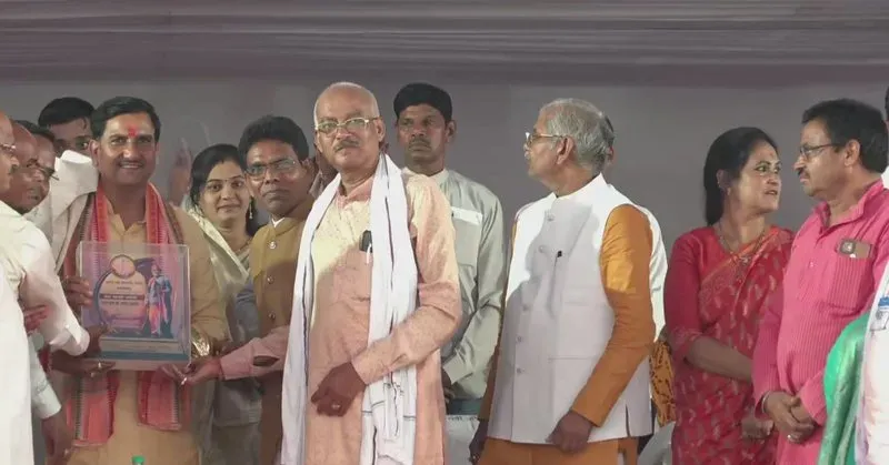 CM Sai Marks Sant Gadge Baba Jayanti With Oath, Honours