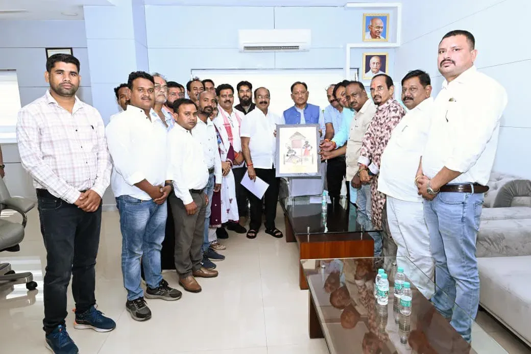 CM Sai meets Chhattisgarh journalist welfare body