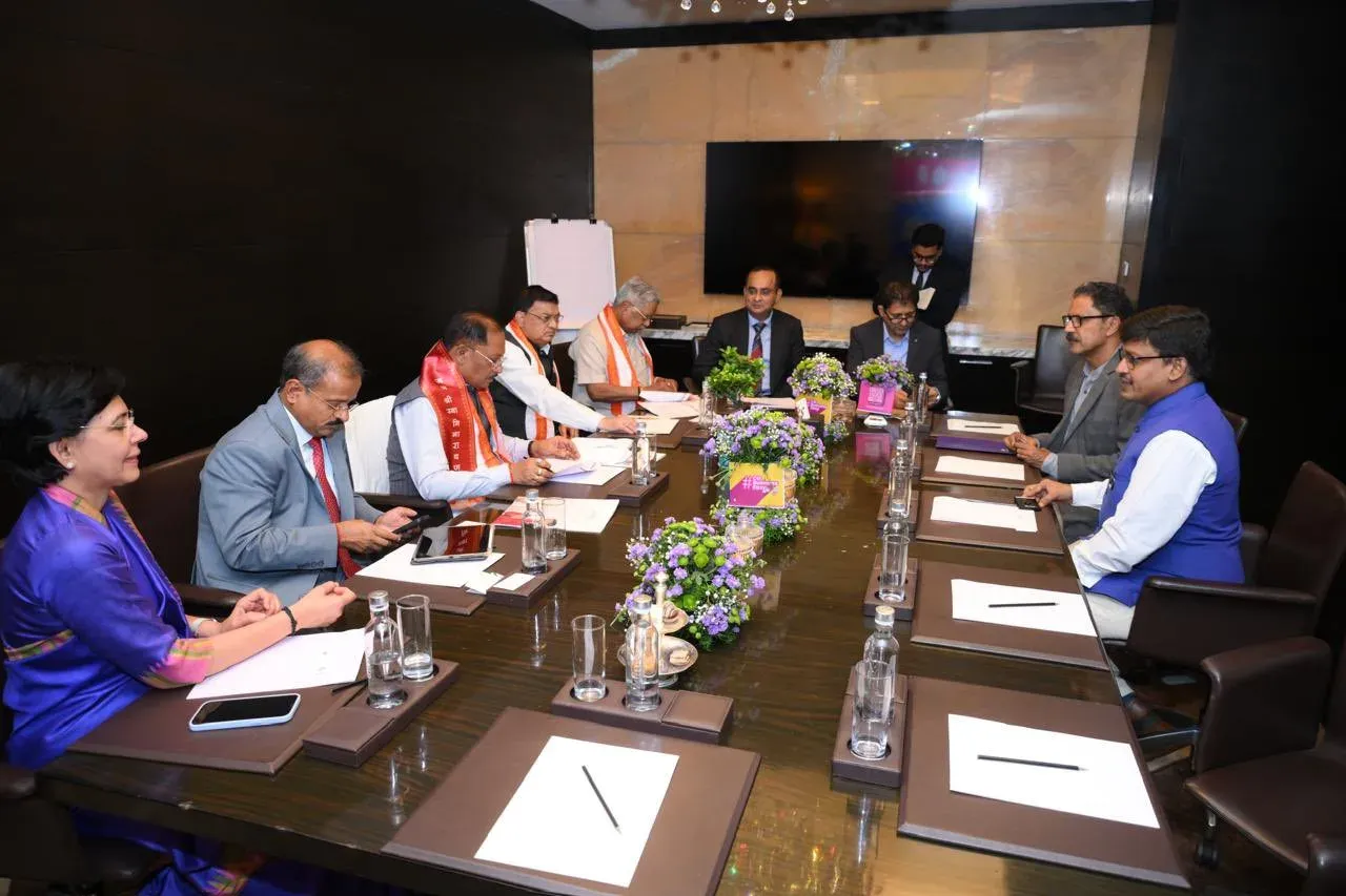 CM Sai meets Delta Electronics at Chhattisgarh Investor Connect