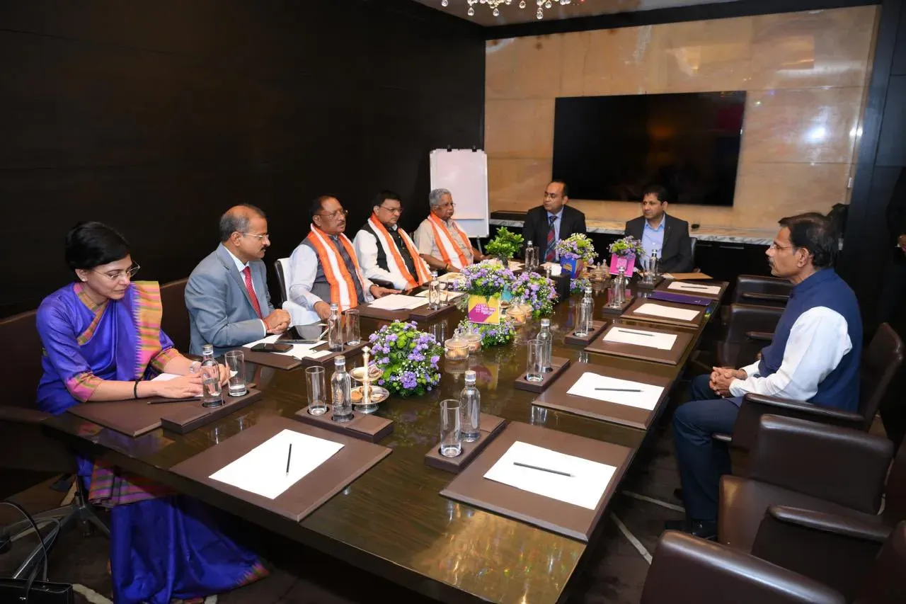 CM Sai Meets Page Industries at Chhattisgarh Investor Connect