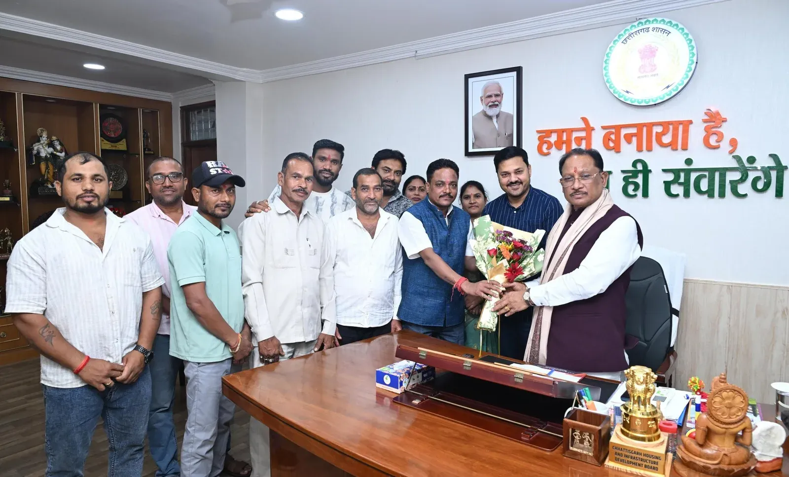 CM Sai receives thanks as Chhattisgarh renames Kunra to Kunwargarh