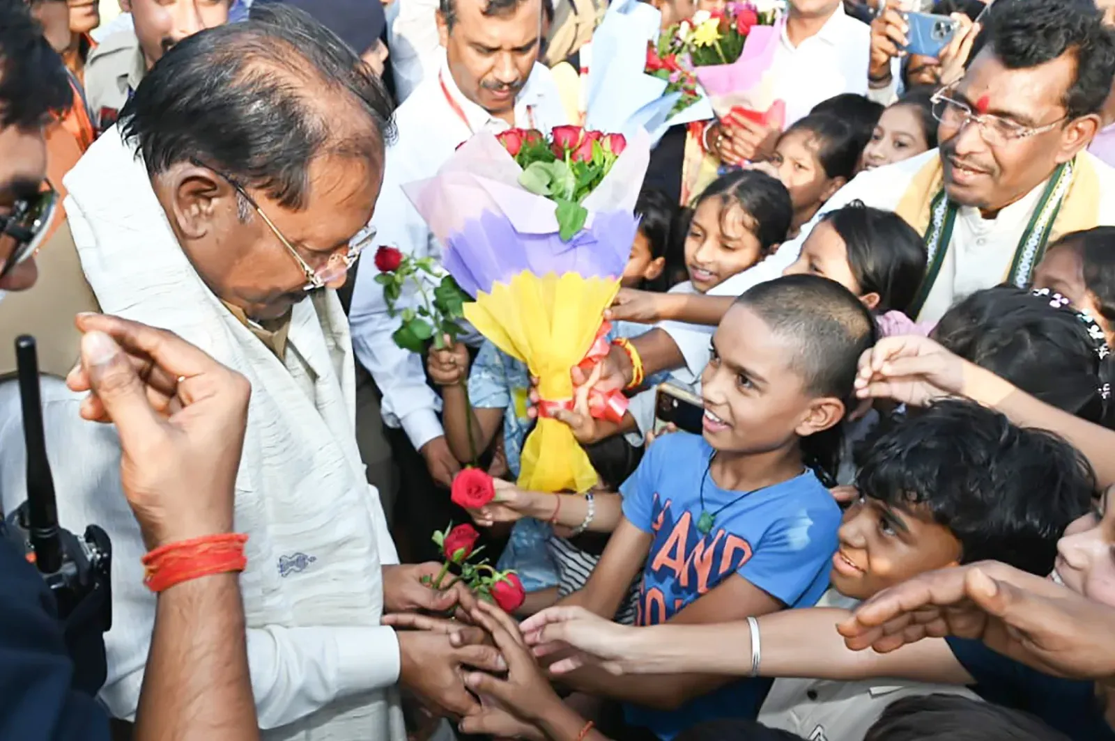 CM Sai Visits Gariaband Children at Sushasan Tihar 2026