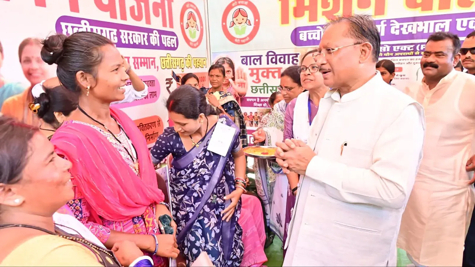 CM Sai Visits Kondagaon Village Under Sushasan Tihar 2026