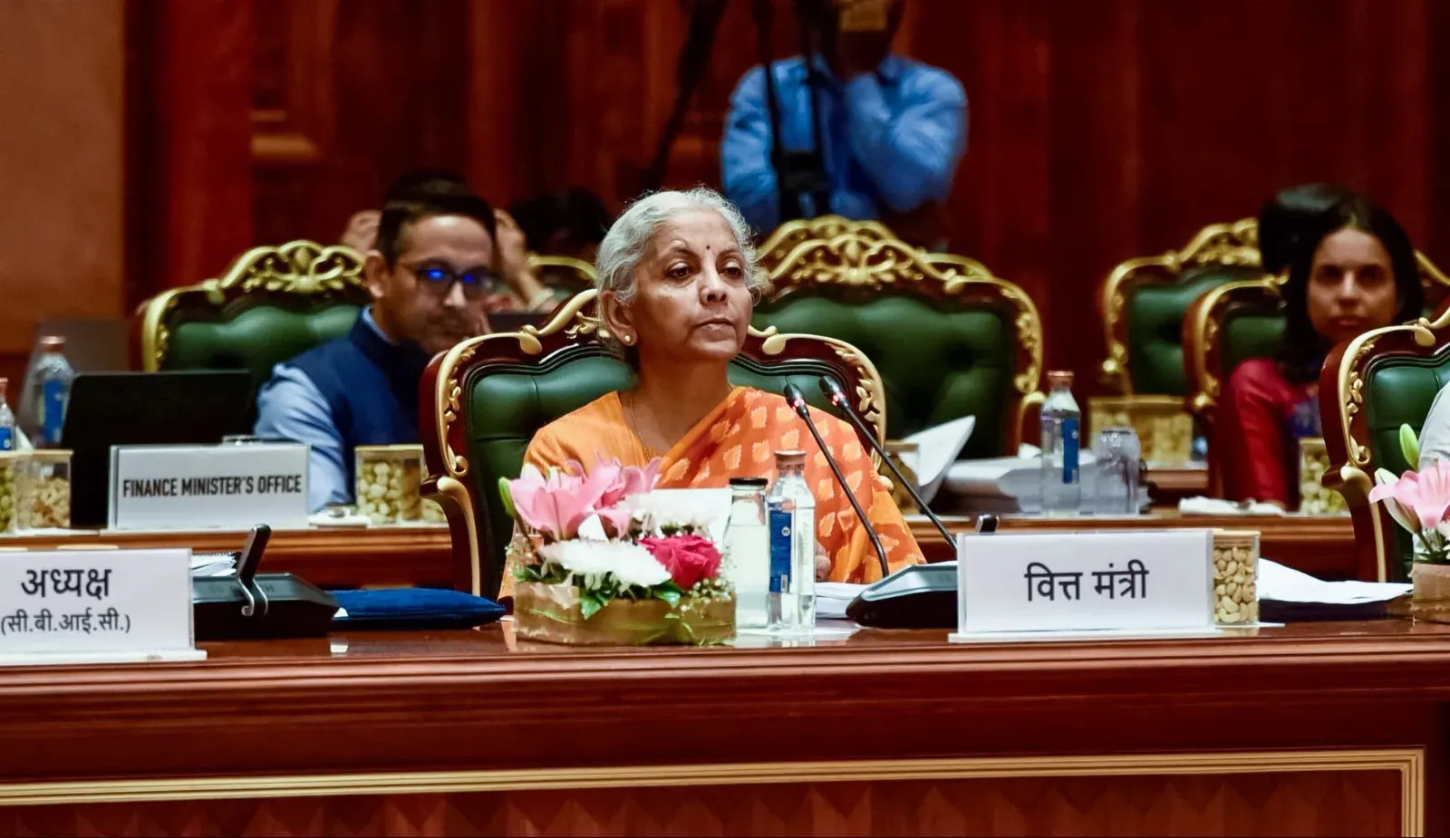 CM Saini at 57th GST Council Meet in New Delhi