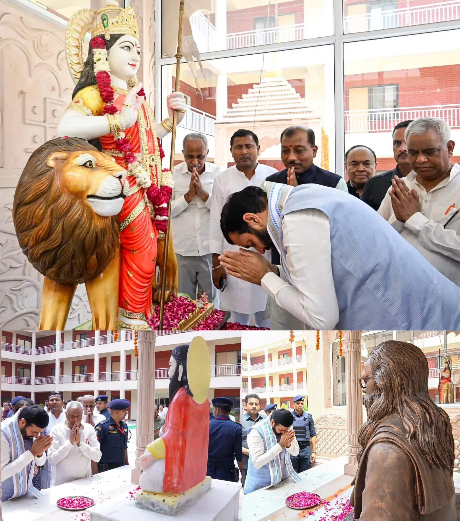 CM Saini Attends Madhav Janseva Nyas Annual Fest in Panipat