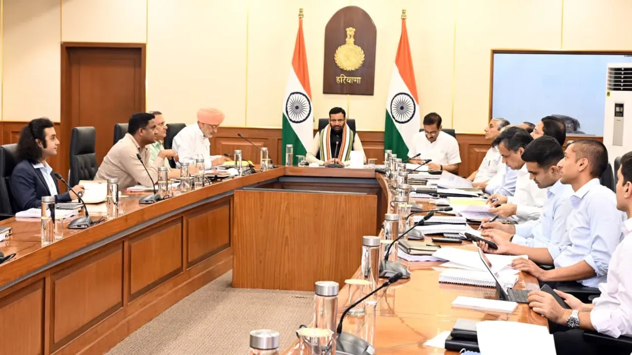 CM Saini Chairs Arjun SPV Meet, Pushes Clean Air Plan
