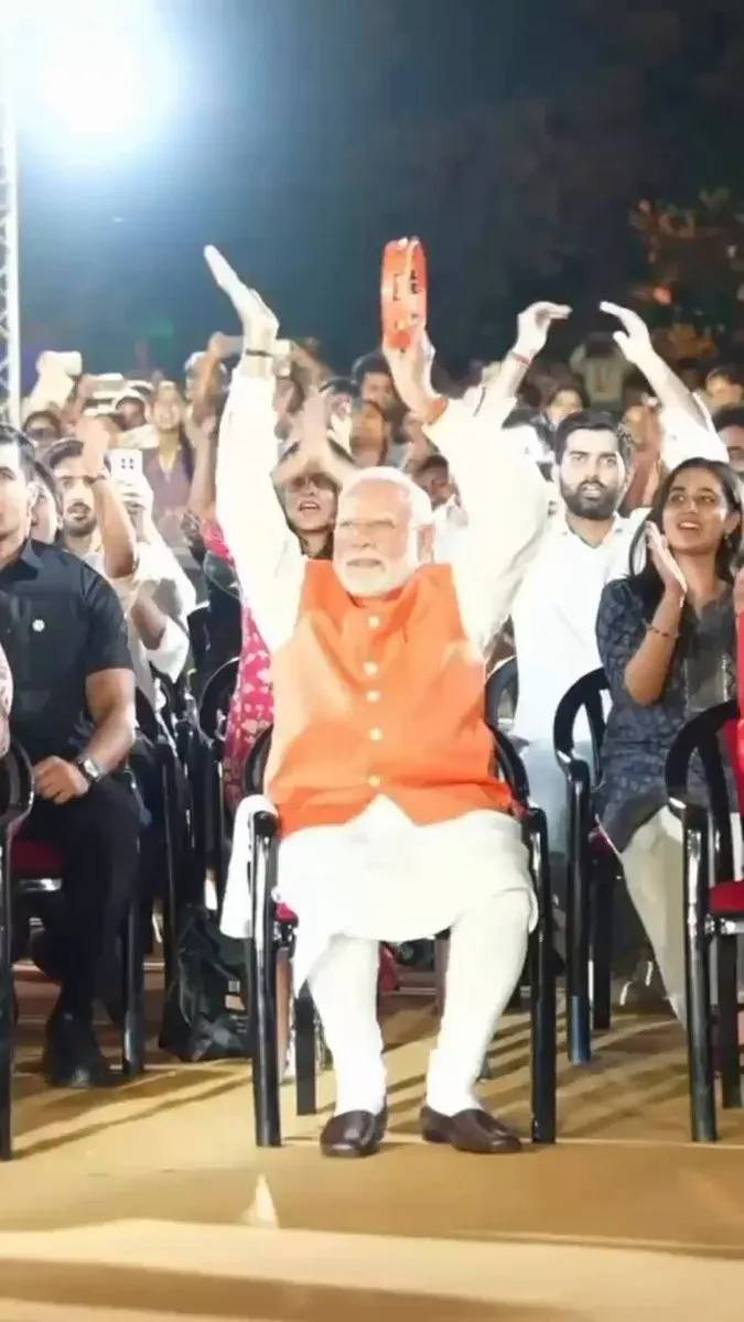 CM Saini Hails PM Modi's Delhi Bhajan Clubbing Participation