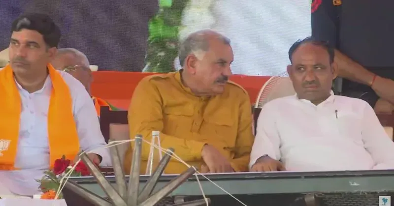 CM Saini Hosts Khadi Rozgar Utsav in Siwani, Bhiwani