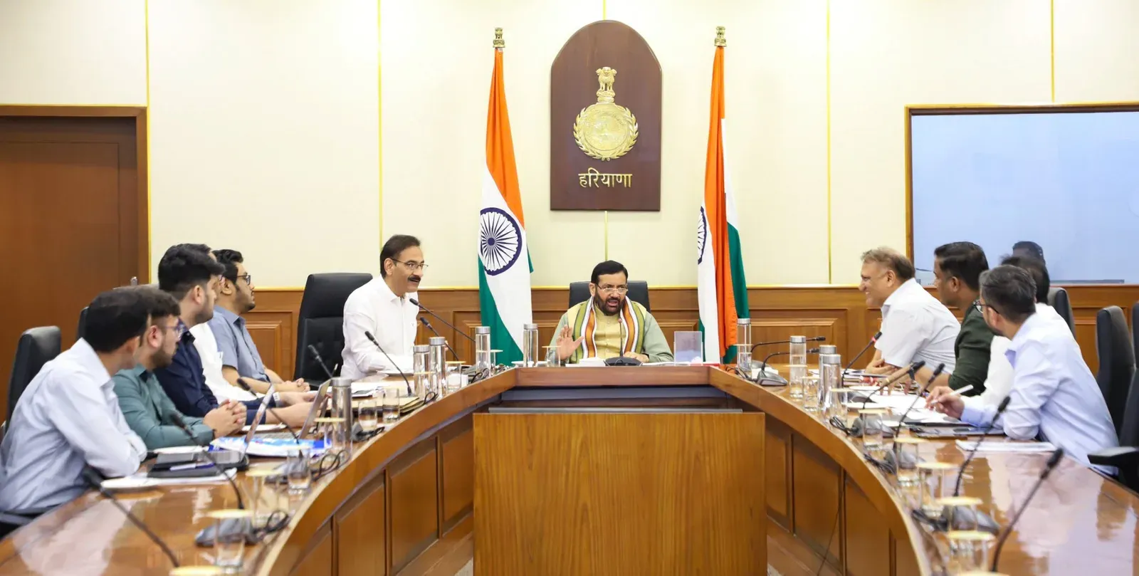 CM Saini Joins ARJUN Council Review Meet on AI, Jobs and Skills