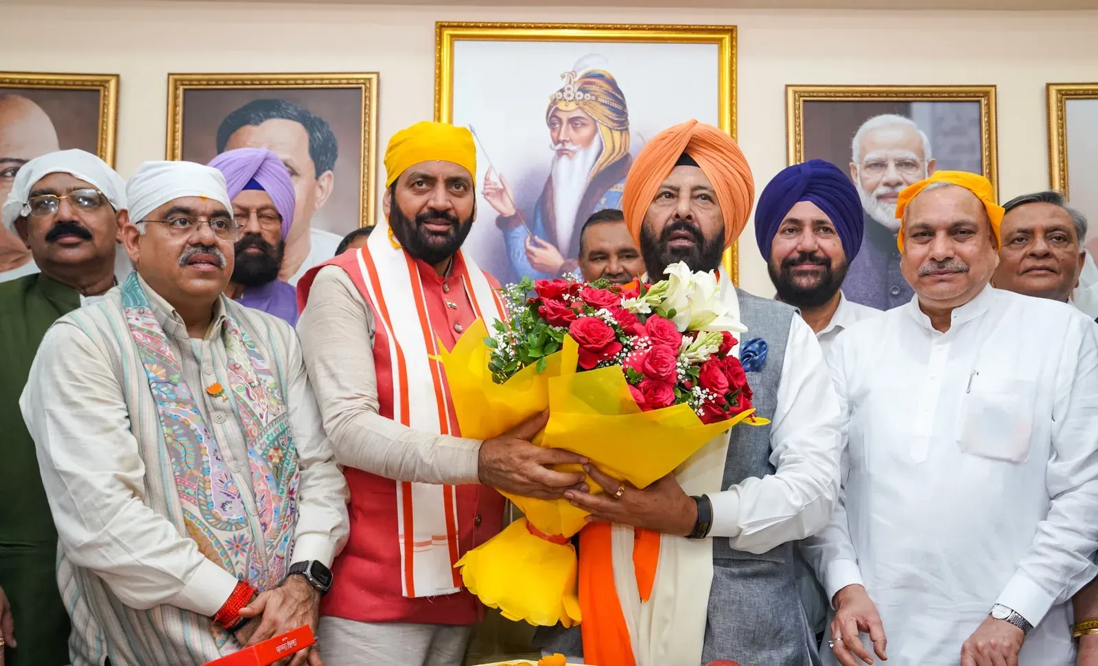 CM Saini Joins Keval Singh Dhillon's Punjab BJP Takeover in Chandigarh