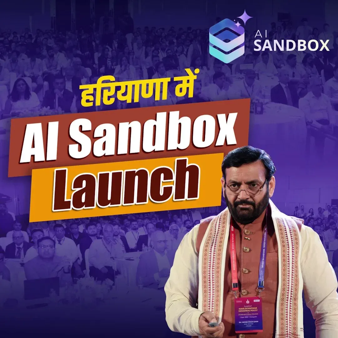 CM Saini Launches Haryana AI Sandbox for Govt Innovation