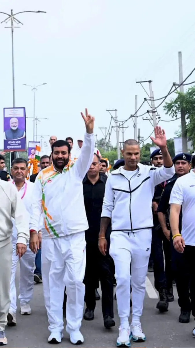 CM Saini rallies Haryana youth at Namo Marathon anti-drug drive