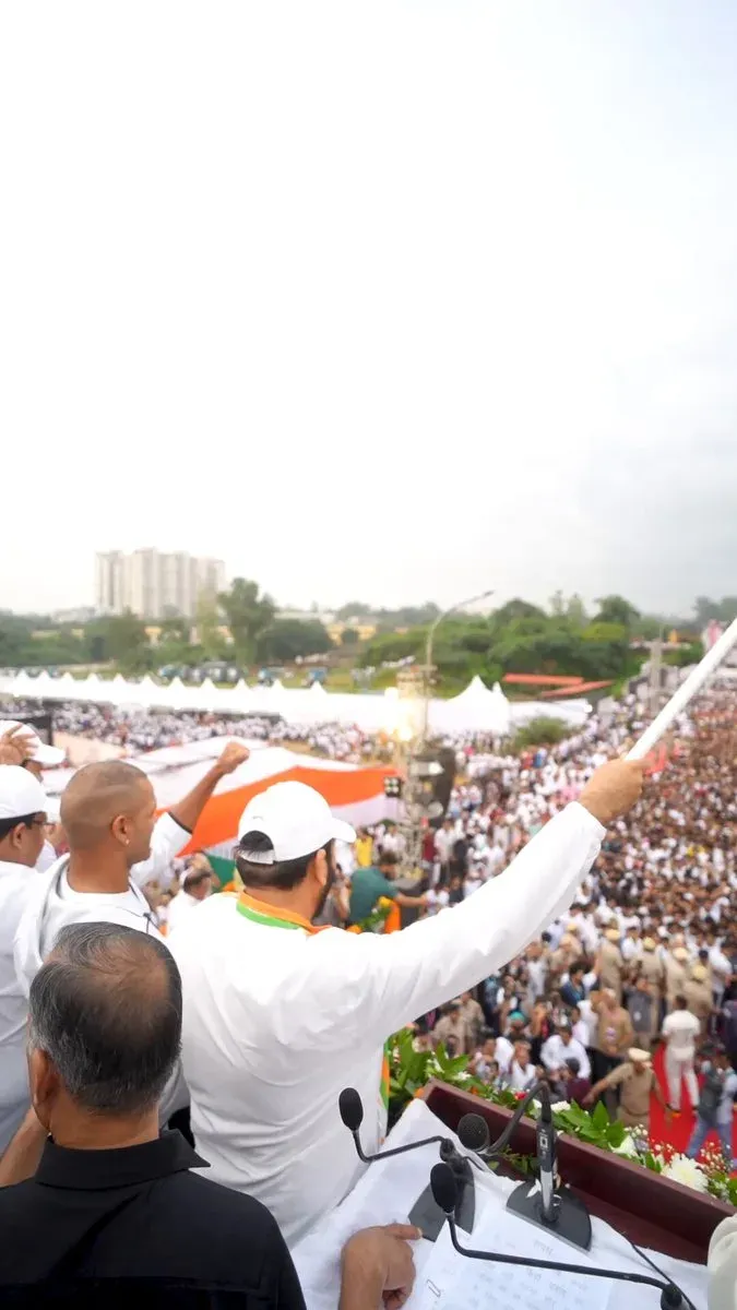 CM Saini rallies Haryana youth at Namo Marathon for drug-free state