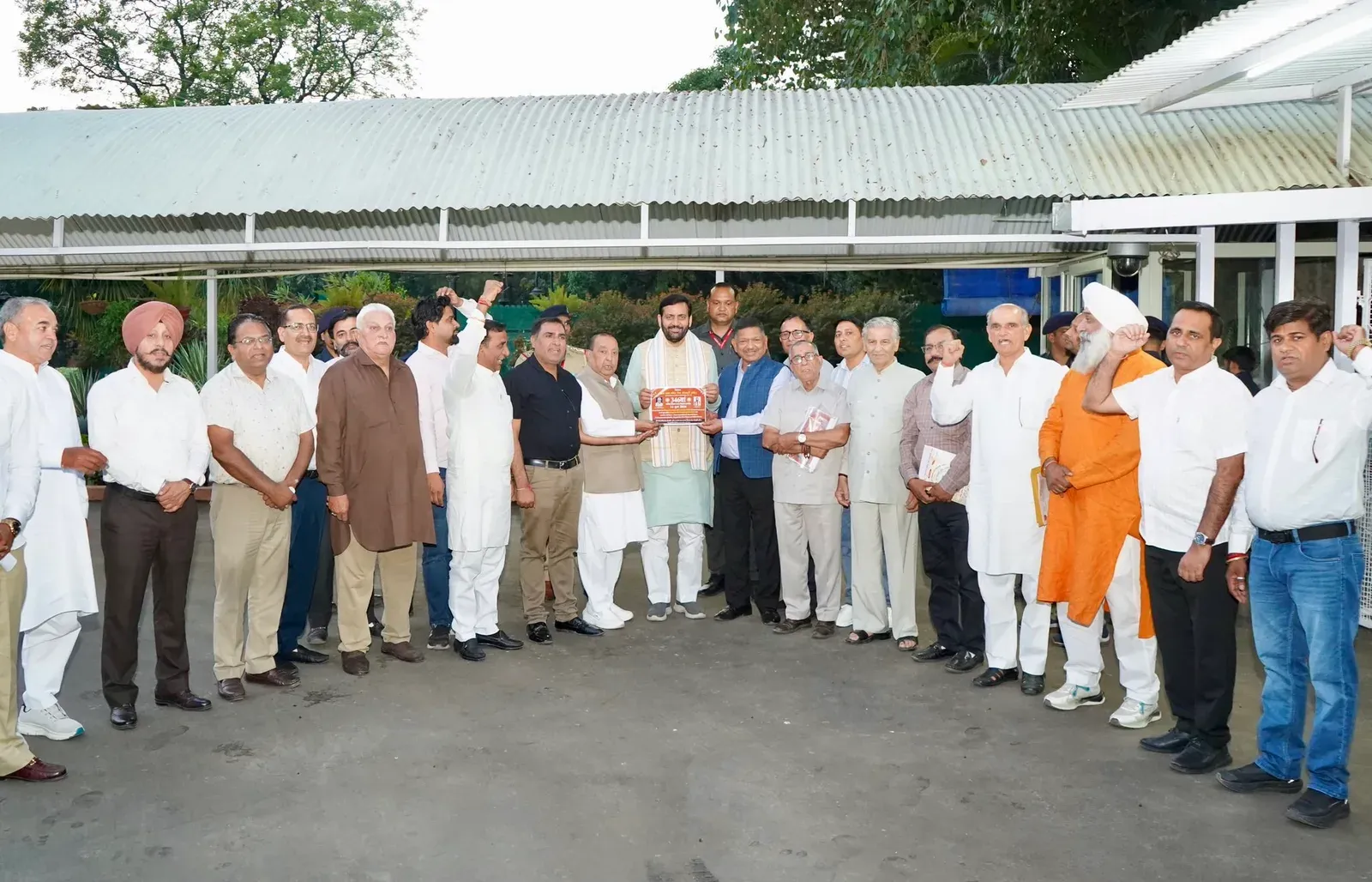 CM Saini Receives Invite for Ludhiana Widow Ration Event