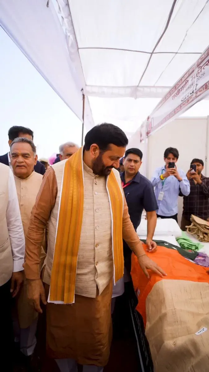 CM Saini Urges Haryanvis to Buy Local This Festive Season