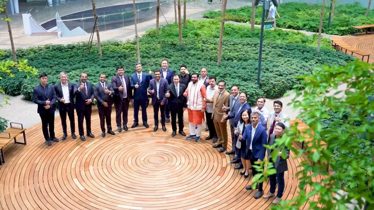 CM Saini Visits Singapore's Surbana Jurong to Shape Haryana's New IMTs