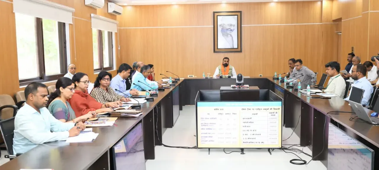 CM Samrat Chaudhary Reviews Social Welfare Dept in Patna