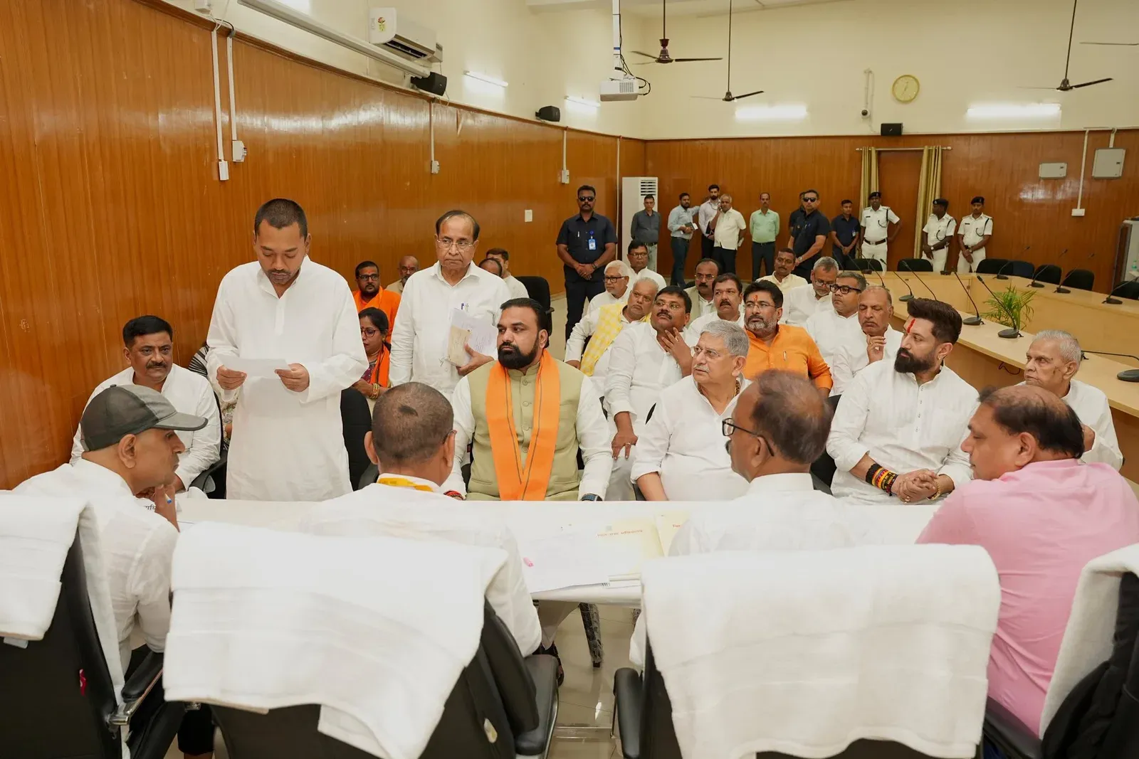 CM Samrat Choudhary attends NDA nomination for Bihar Council polls 2026