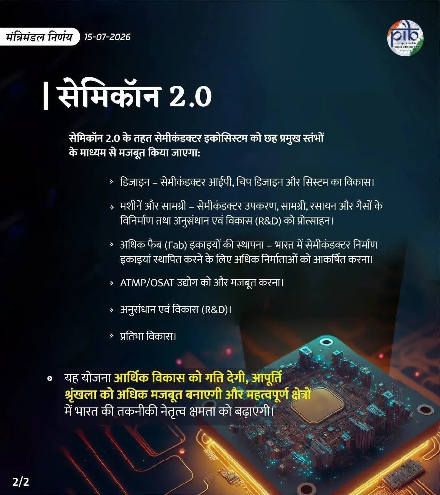 CM Samrat Choudhary backs Semicon 2.0 with ₹1.27 lakh cr push