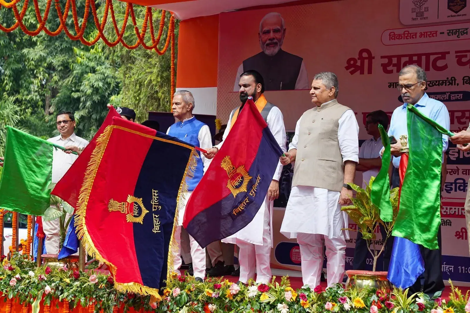 CM Samrat Choudhary flags off Bihar's Ekta Diwas motorcycle rally