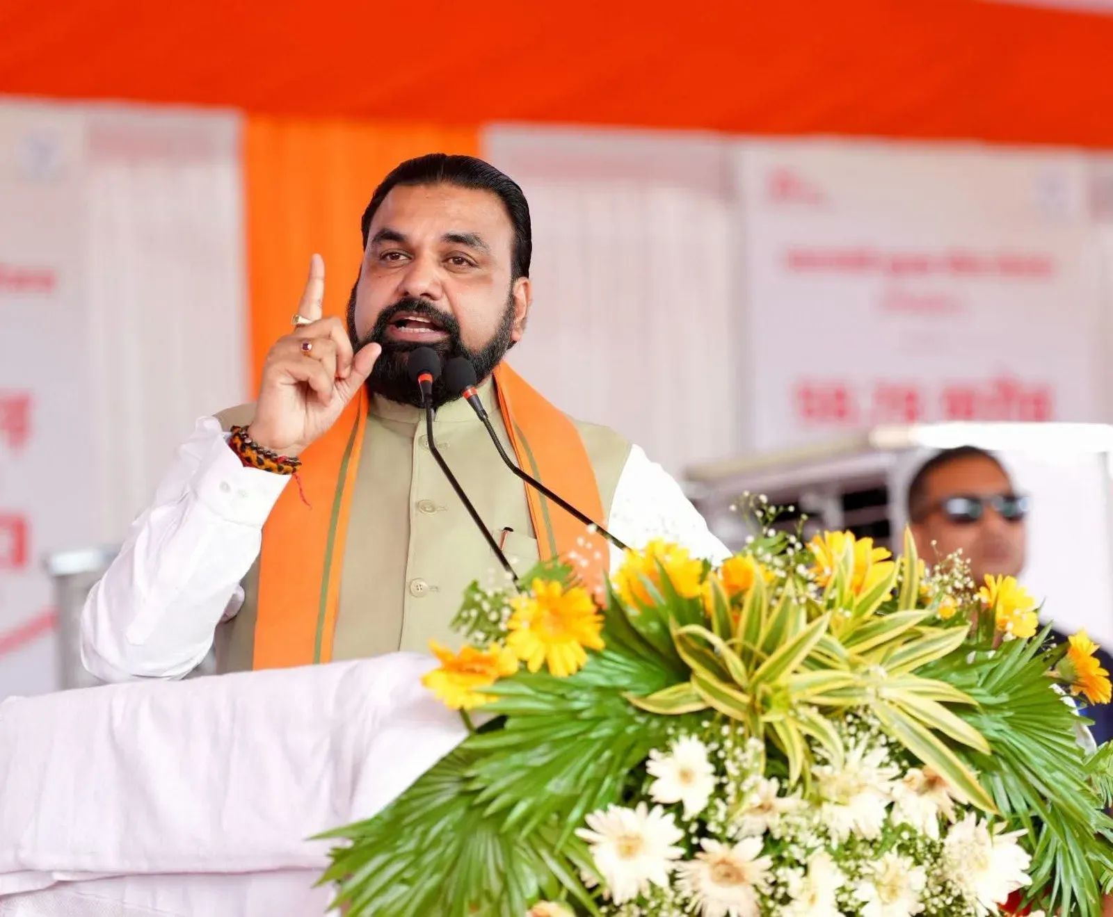 CM Samrat Choudhary Flags Off Seva Jyoti Yatra in Patna