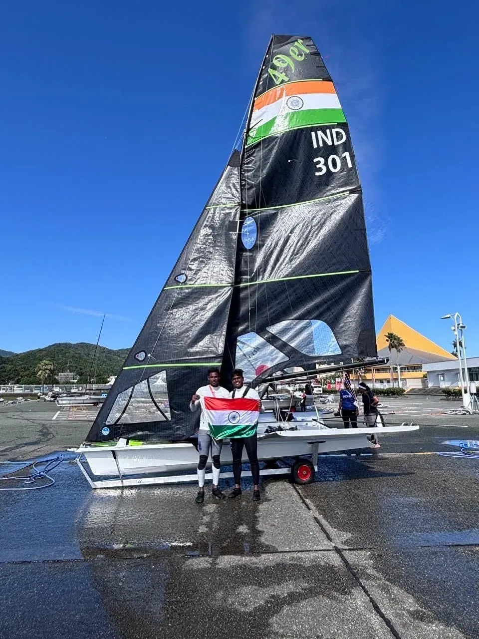 CM Samrat Choudhary Hails India's First Skiff Sailing Medal at Asian Games 2026