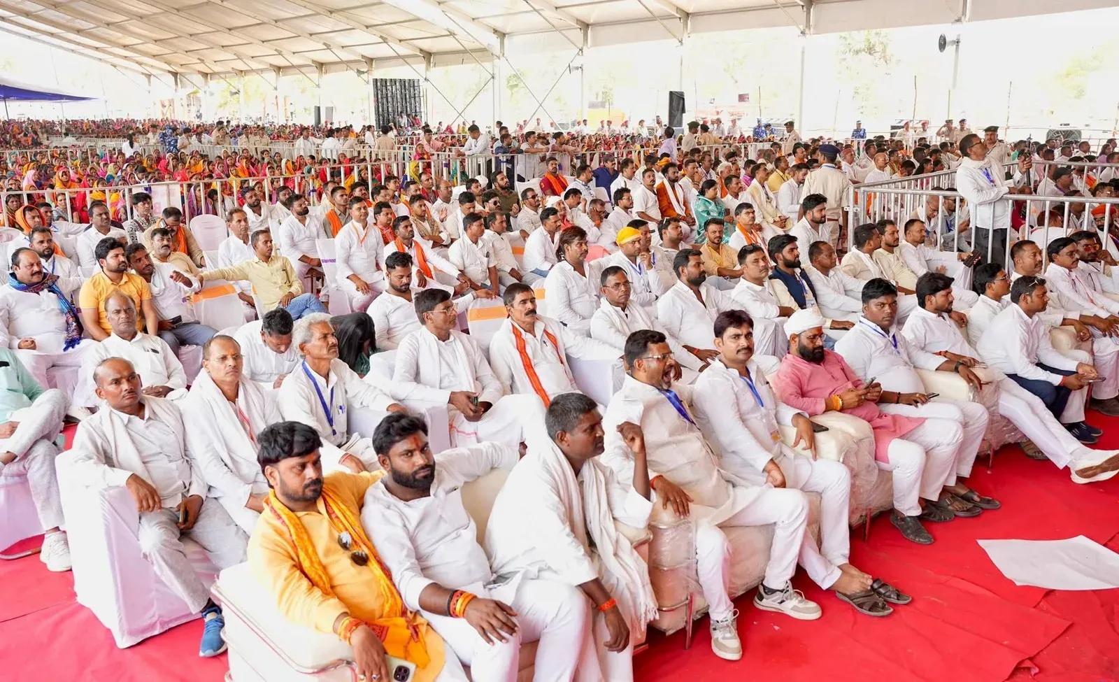 CM Samrat Choudhary Holds Sahyog Shivir in Kaimur