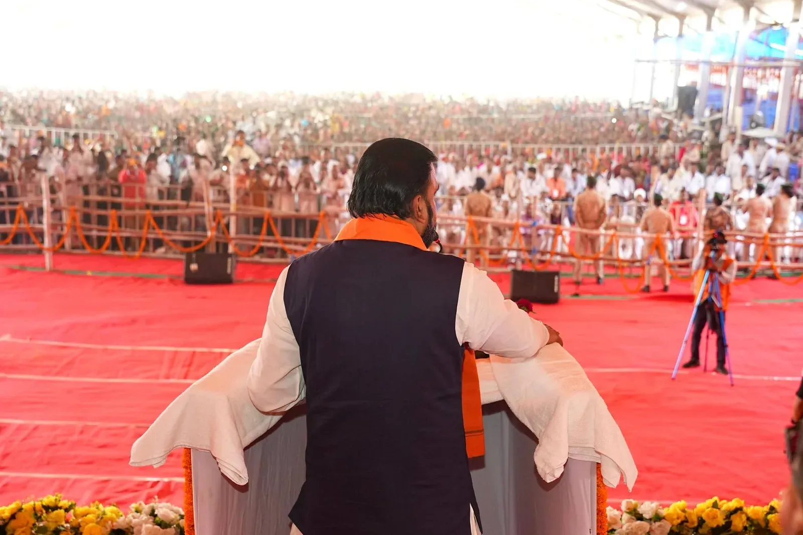 CM Samrat Choudhary Holds Sahyog Shivir in Sheikhpura
