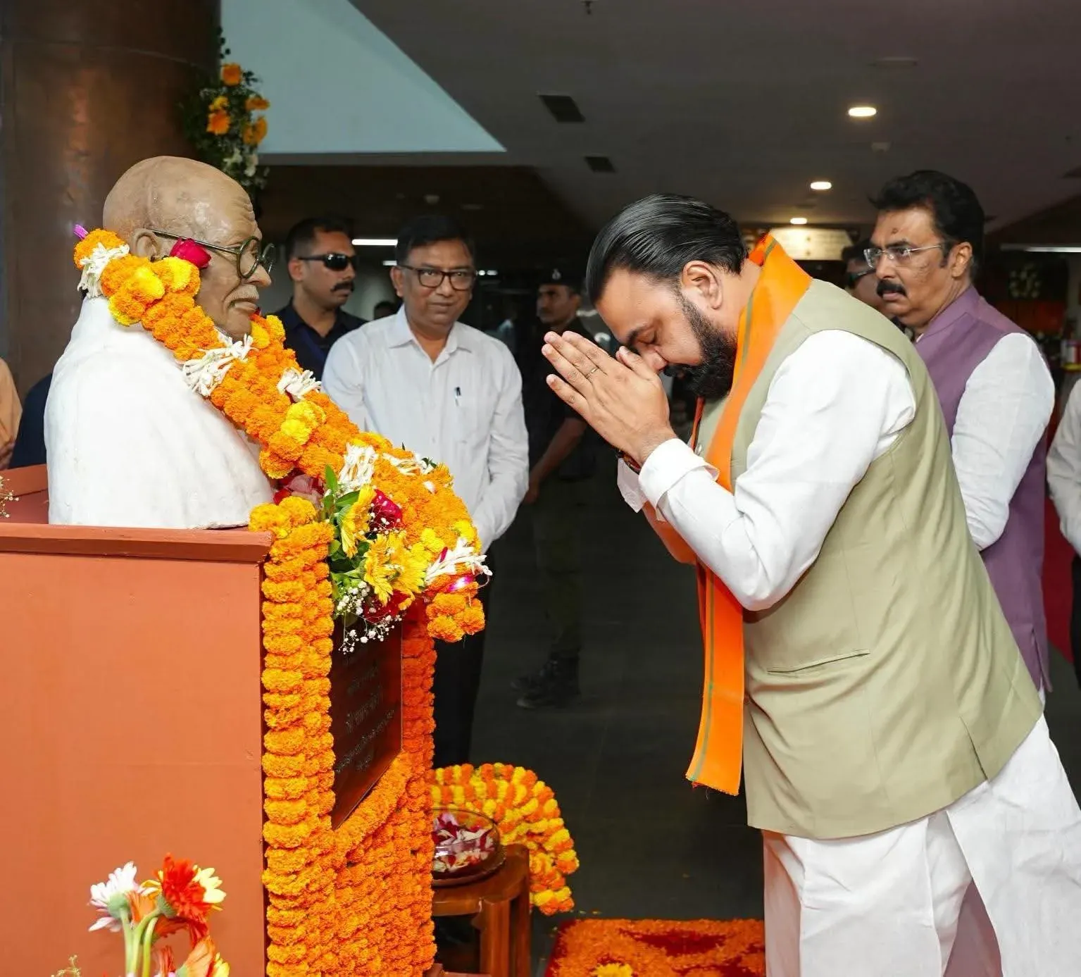 CM Samrat Choudhary Inaugurates Bapu Tower's 2nd Foundation Day