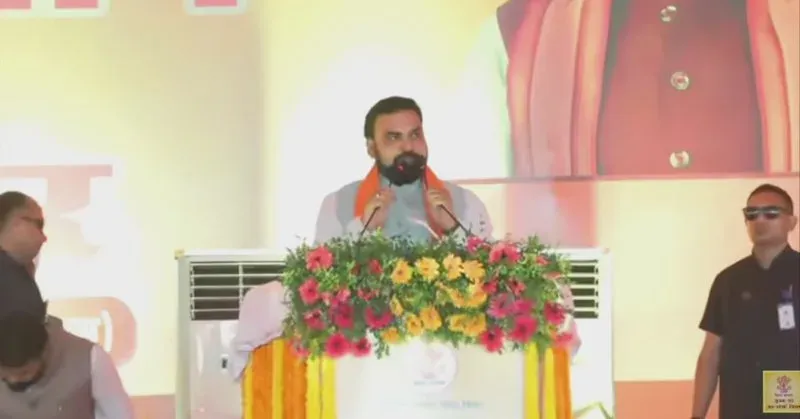 CM Samrat Choudhary Inaugurates Sahyog Shivir, Inspects Dept Stalls