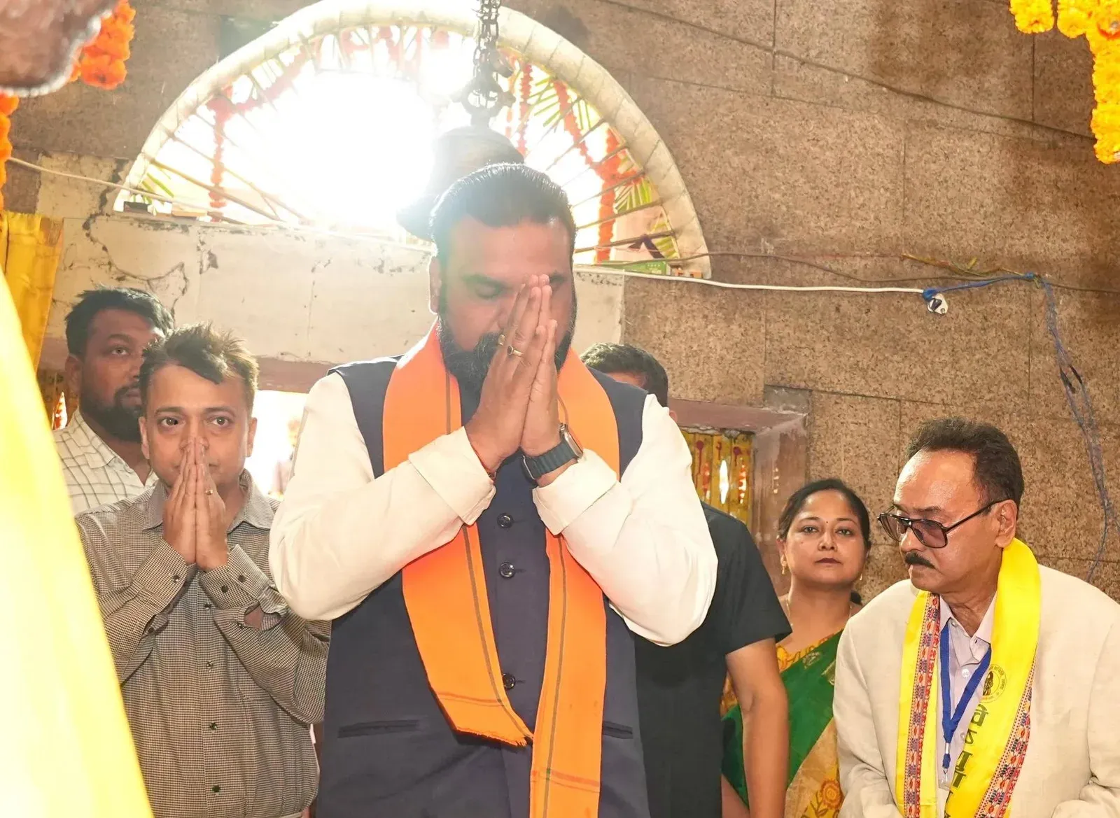 CM Samrat Choudhary Inspects Sahyog Shivir in Sheikhpura
