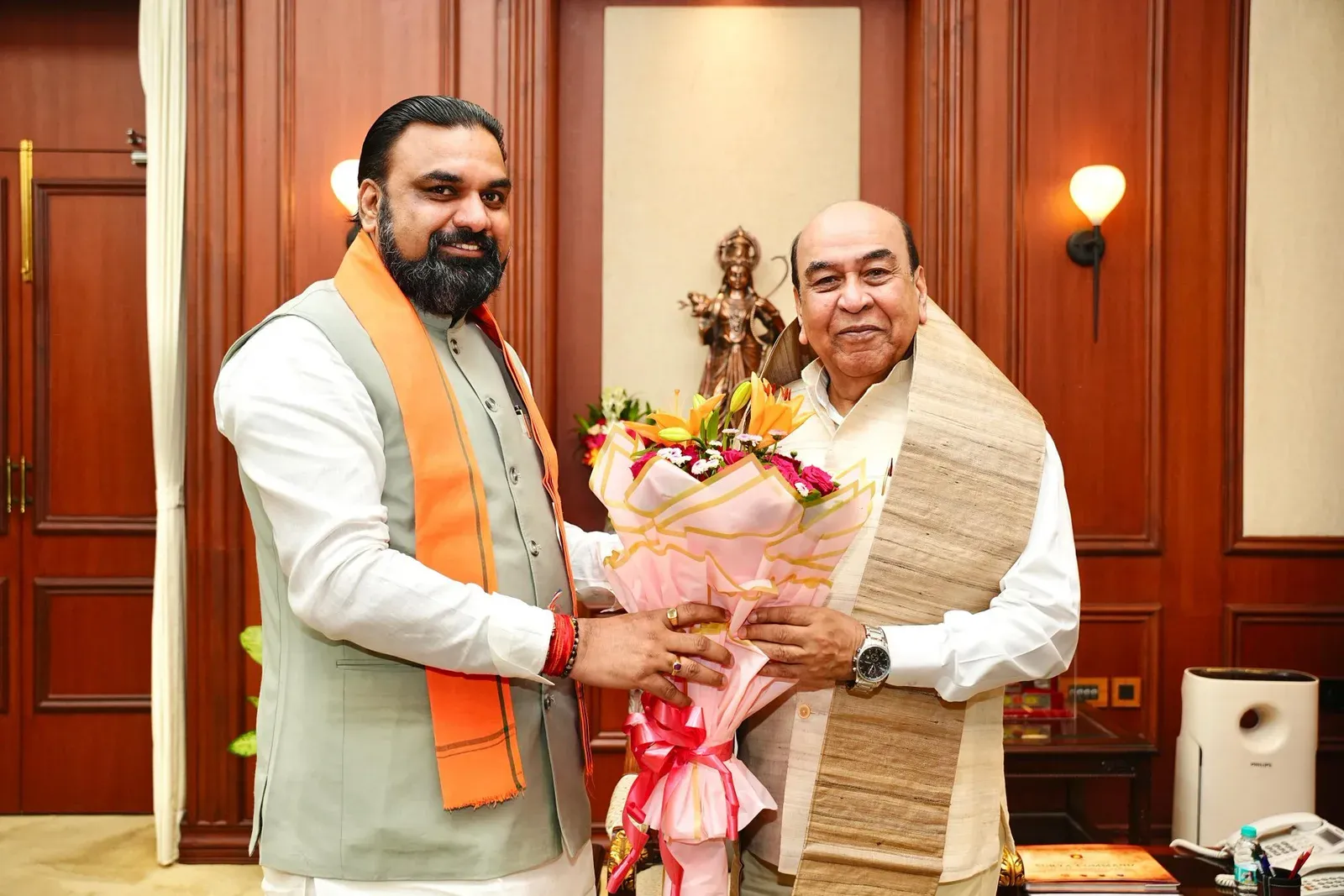 CM Samrat Choudhary Meets Bihar Governor on Higher Education