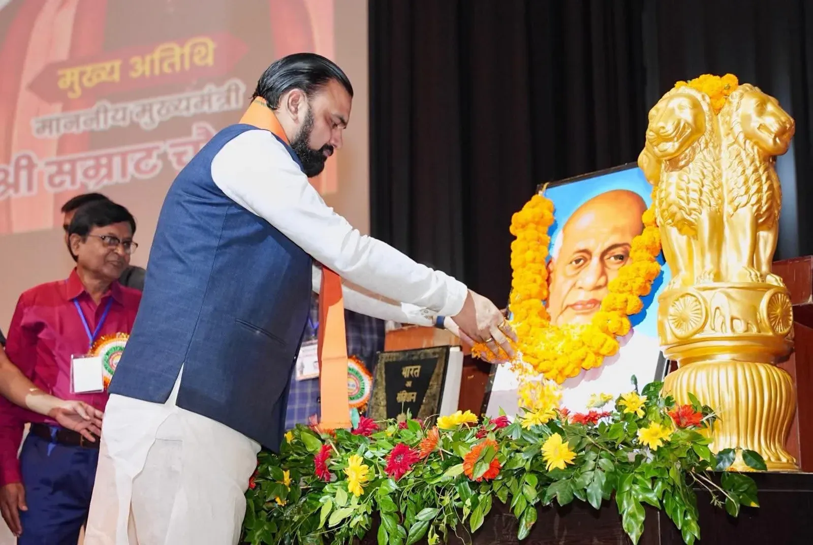 CM Samrat Choudhary pays tribute to Sardar Patel on Rashtriya Ekta Diwas