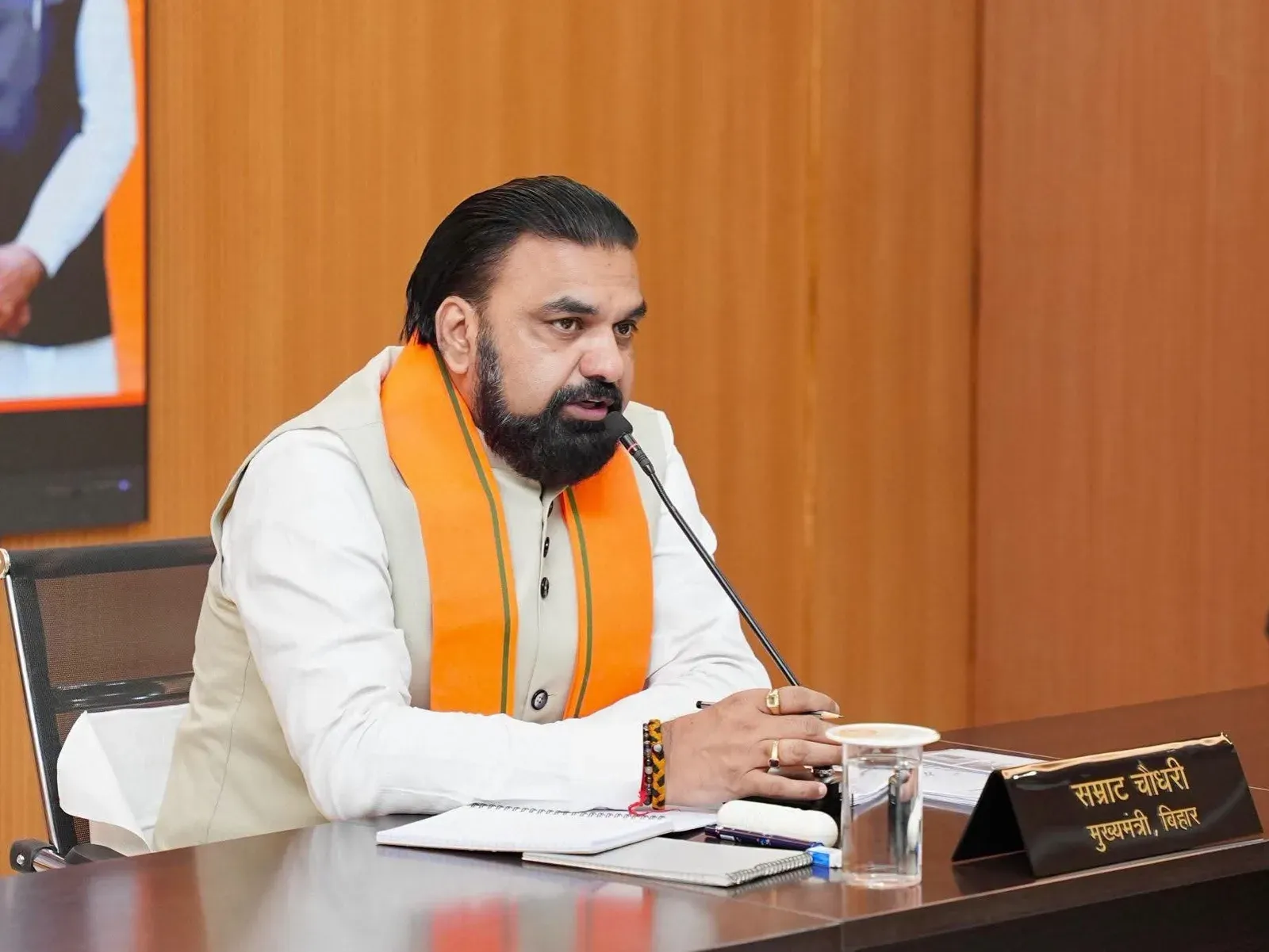 CM Samrat Choudhary Reviews Bihar Industries Dept, Pushes Land Acquisition