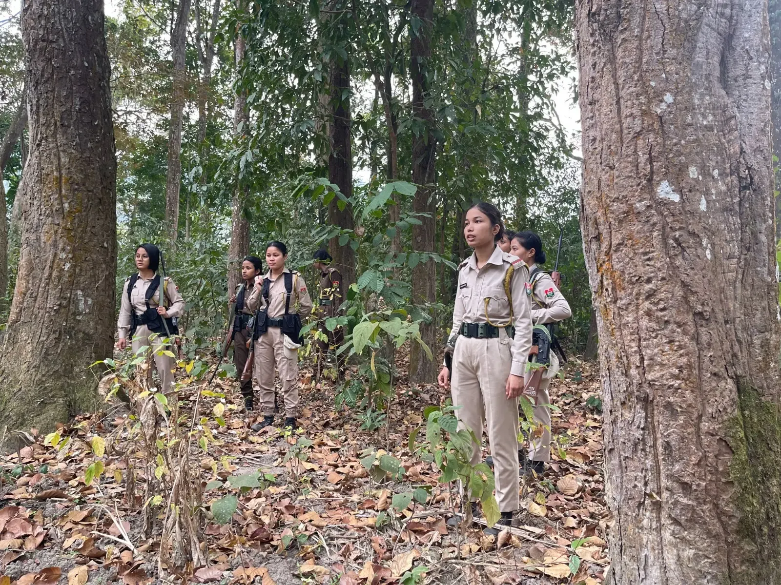 Kaziranga's Van Durgas: CM Sarma salutes women forest guards on Navratri