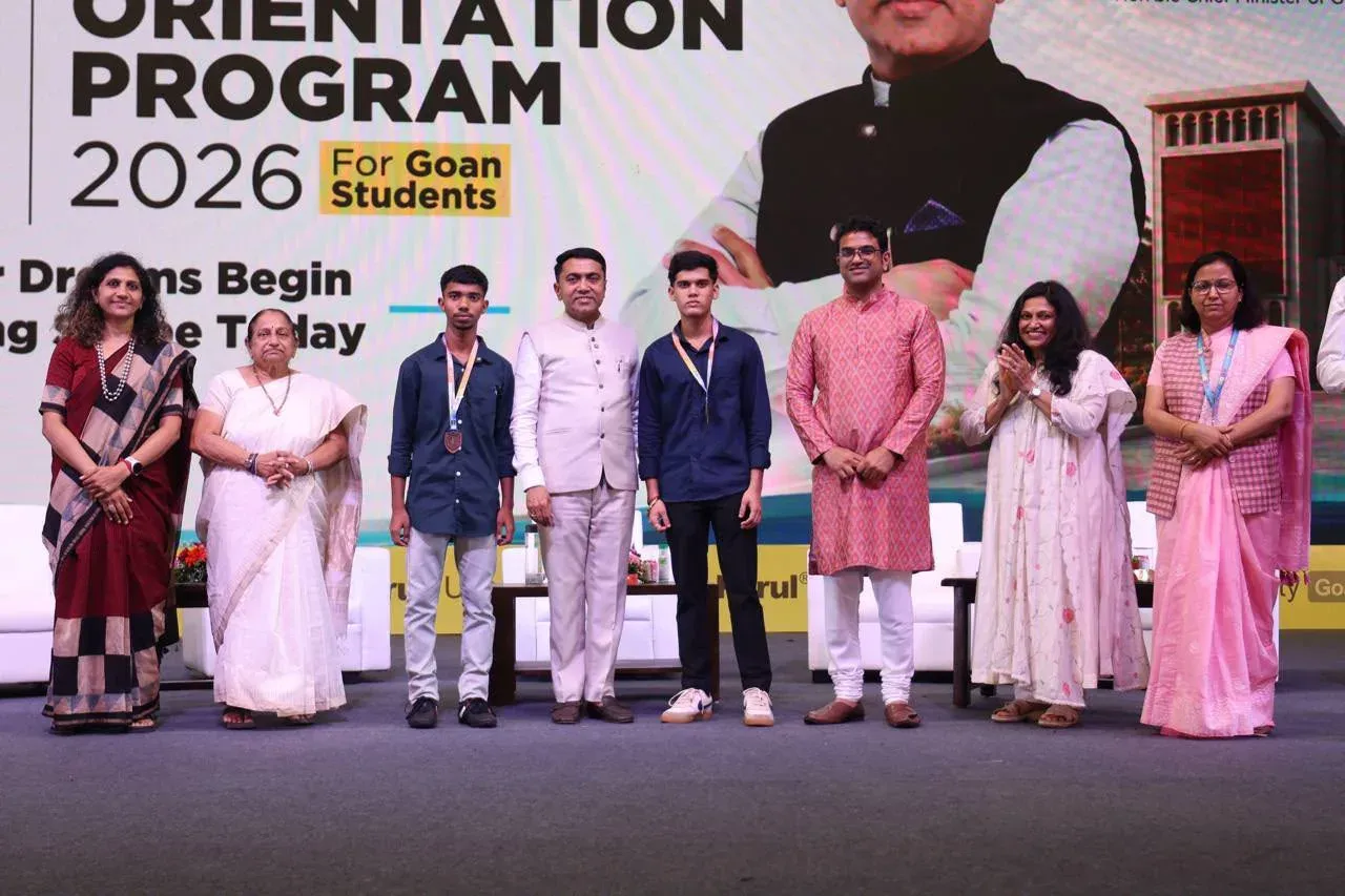 CM Sawant Addresses Parul University Goa Orientation 2026