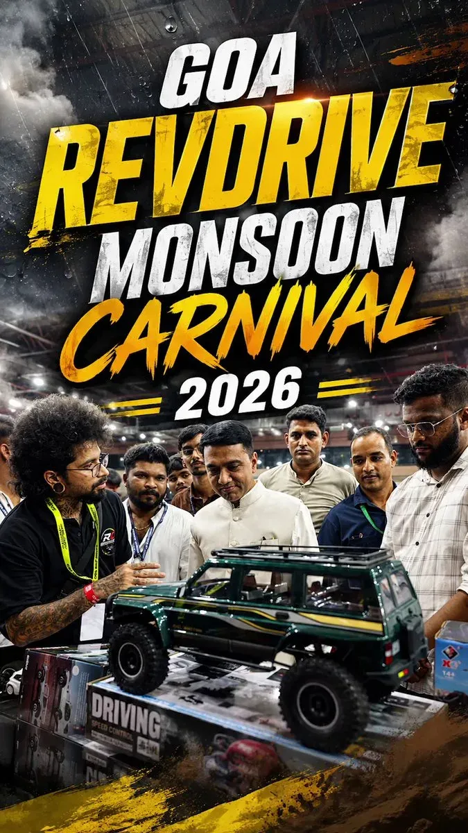 CM Sawant at Goa RevDrive Monsoon Carnival 2026