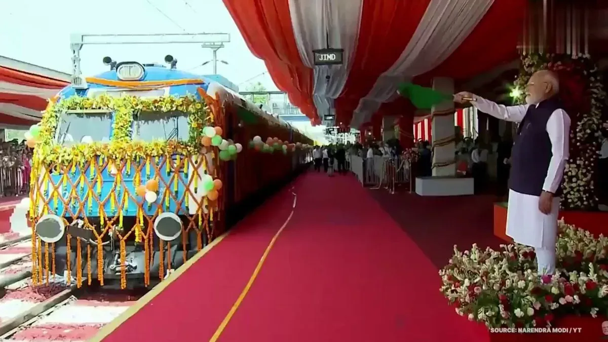 CM Sawant Hails India's First Hydrogen Train Launch