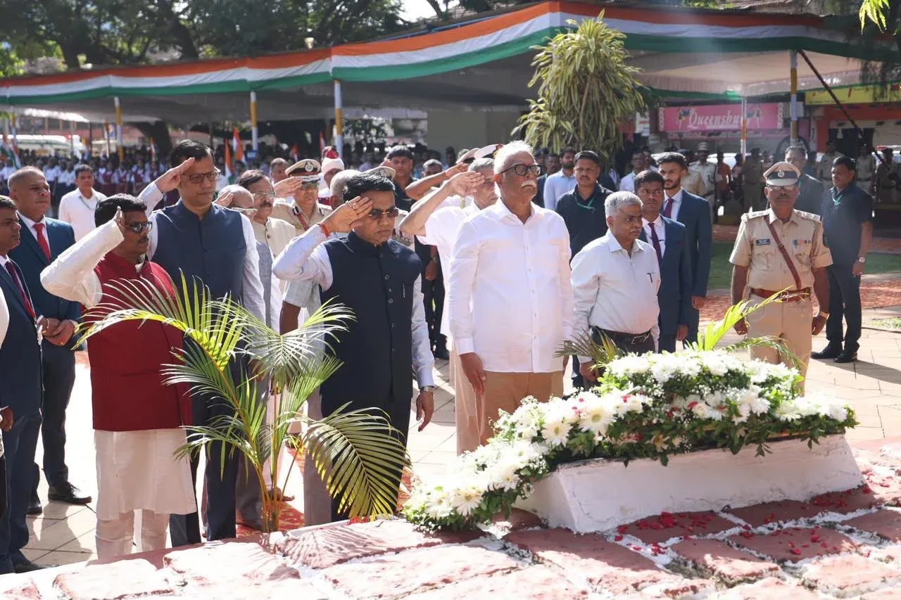 CM Sawant Honours Goa Revolution Day Martyrs, Gives Jobs to 27 Kin