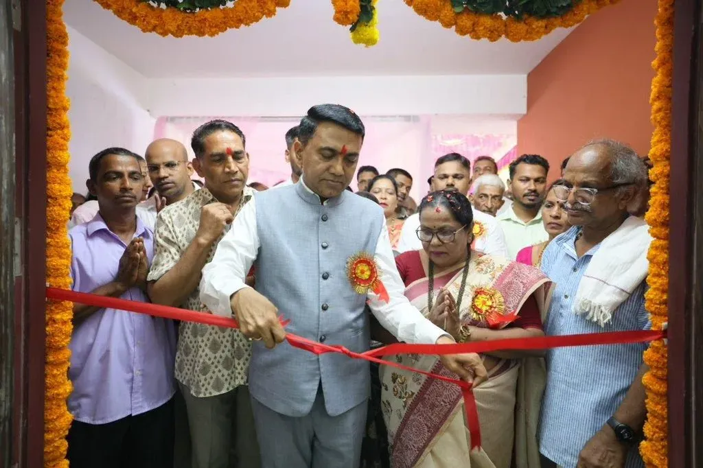 CM Sawant Inaugurates Sports Complex in Verem-Vaghurme, Priol