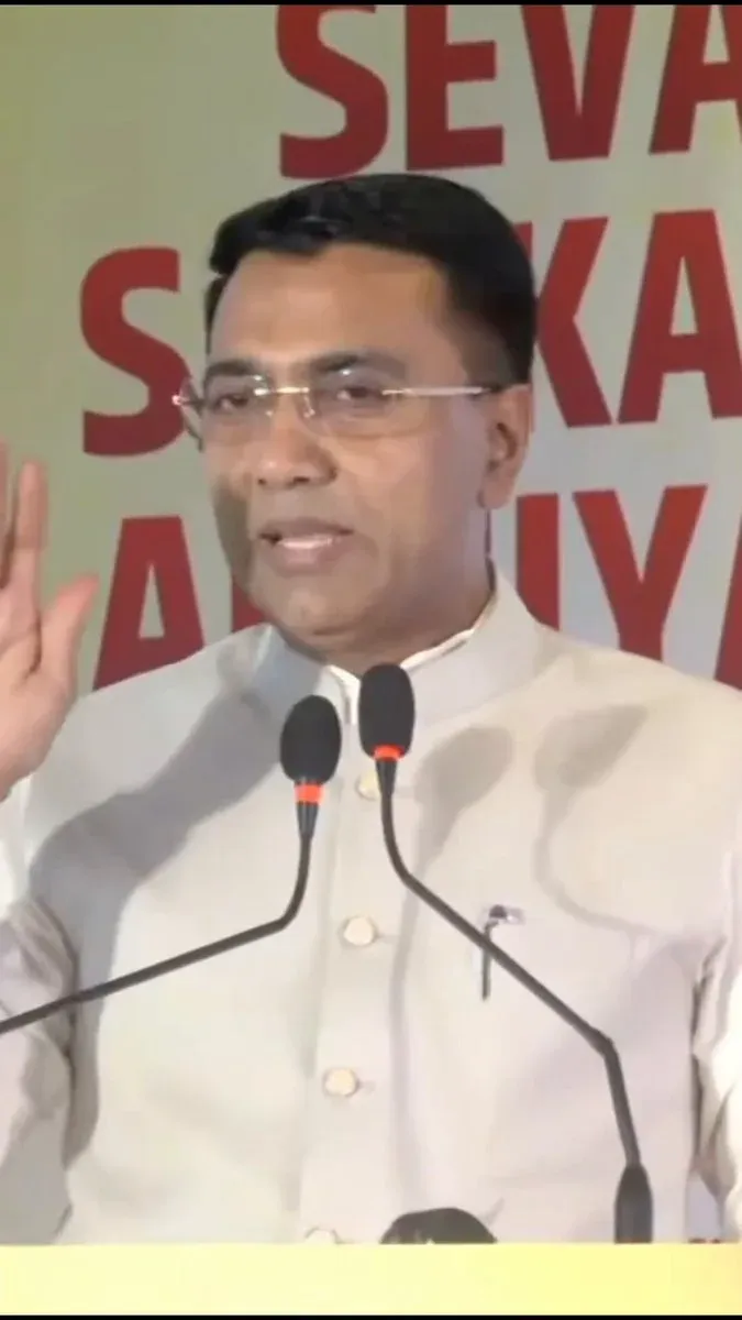 CM Sawant invokes Antyodaya to champion BJP's Double Engine welfare push