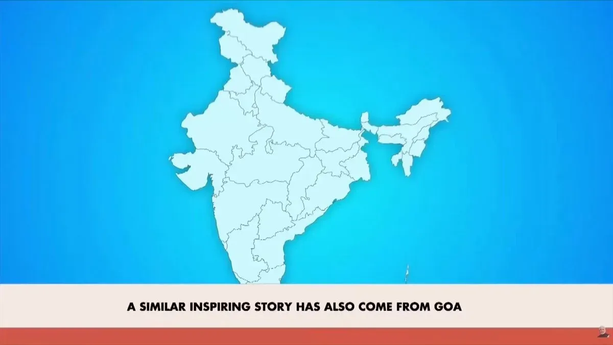 CM Sawant lauds Goa teacher's water project featured on Mann Ki Baat