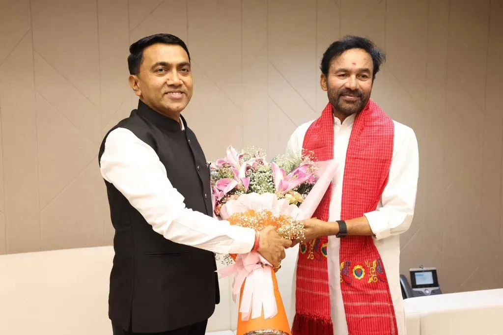CM Sawant Meets Union Minister Kishan Reddy on Goa Mining Reforms