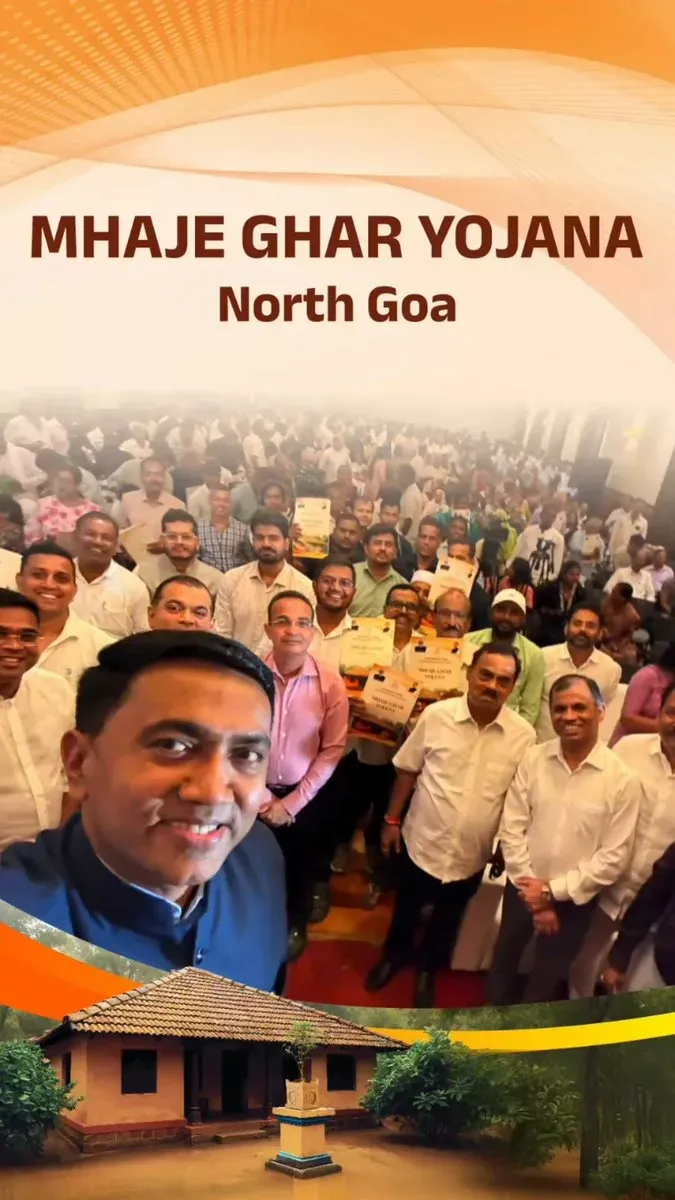 CM Sawant Pushes Housing Rights for Mul Goenkars via Mhaje Ghar Yojana